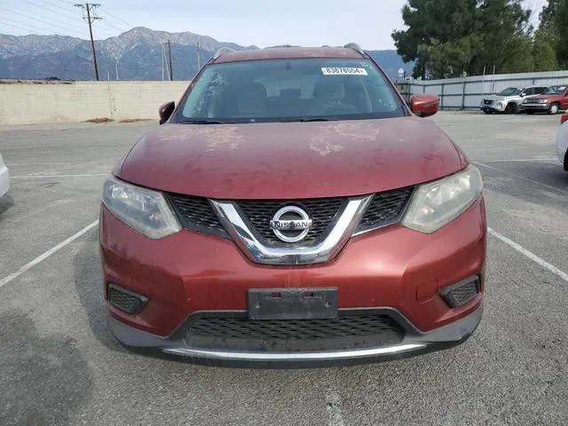 KNMAT2MT4GP593438 2016 2016 Nissan Rogue- S 5