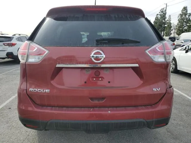 KNMAT2MT4GP593438 2016 2016 Nissan Rogue- S 6