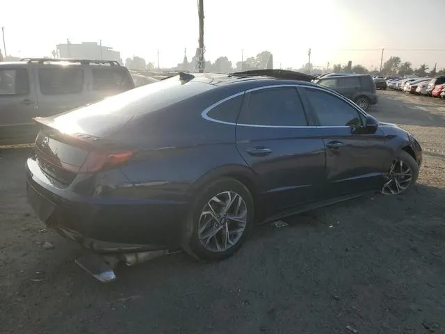 5NPEF4JA2MH125643 2021 2021 Hyundai Sonata- Sel 3