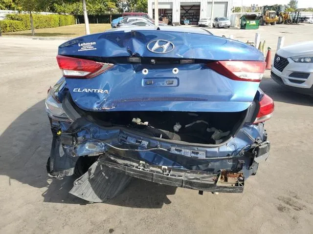 5NPD84LF0JH374565 2018 2018 Hyundai Elantra- Sel 6