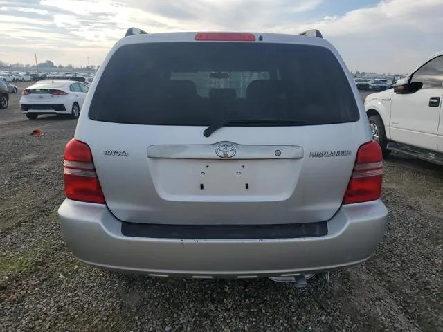 JTEGD21A020026540 2002 2002 Toyota Highlander 6