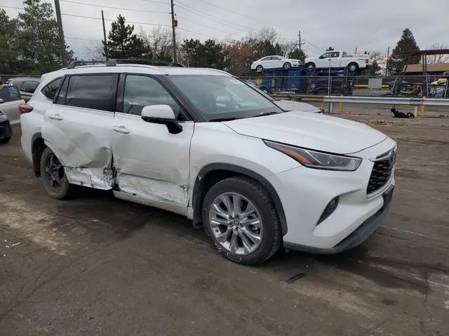 5TDDZRBH6NS593432 2022 2022 Toyota Highlander- Limited 4