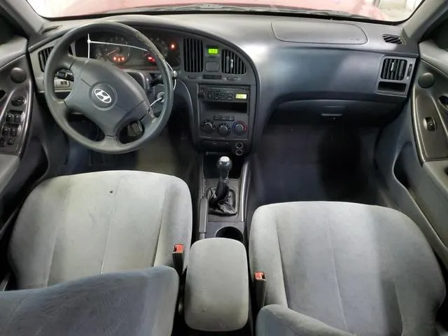 KMHDN46D85U000697 2005 2005 Hyundai Elantra- Gls 8