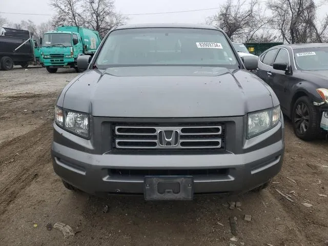 2HJYK16428H522662 2008 2008 Honda Ridgeline- Rts 5