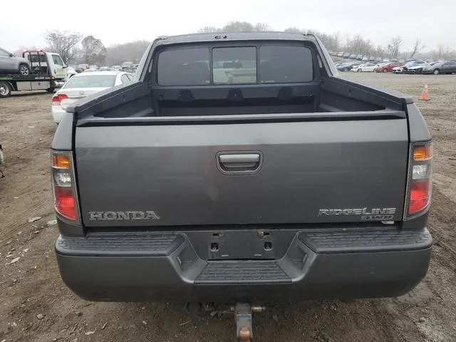 2HJYK16428H522662 2008 2008 Honda Ridgeline- Rts 6