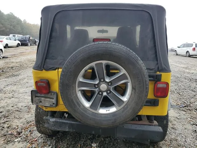 1J4FA39S76P765228 2006 2006 Jeep Wrangler- X 6