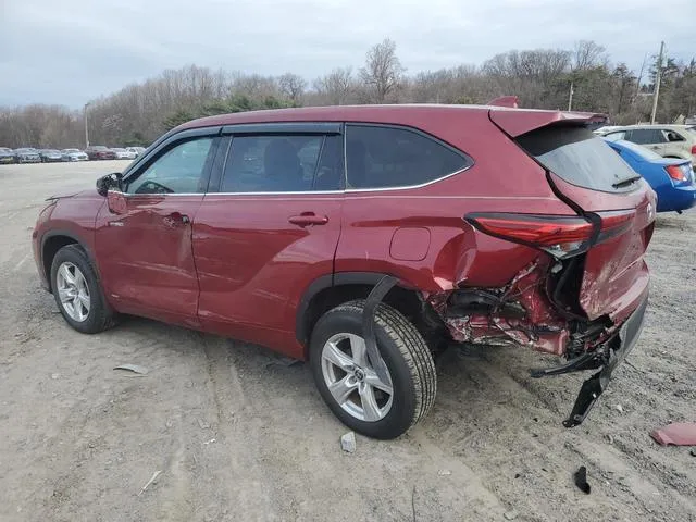 5TDBBRCH5MS046323 2021 2021 Toyota Highlander- Hybrid Le 2