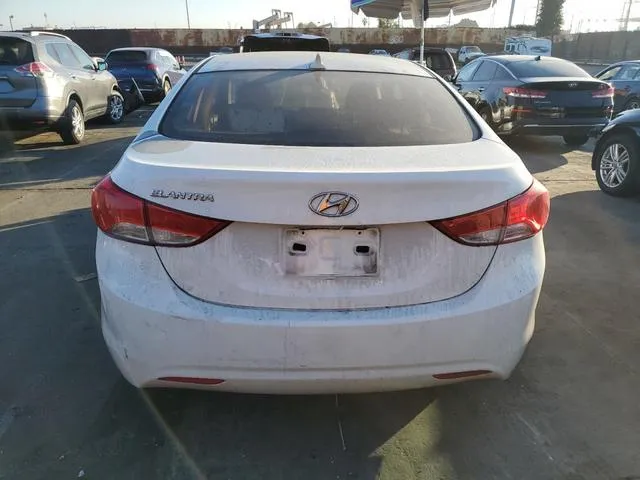 5NPDH4AEXDH310015 2013 2013 Hyundai Elantra- Gls 6