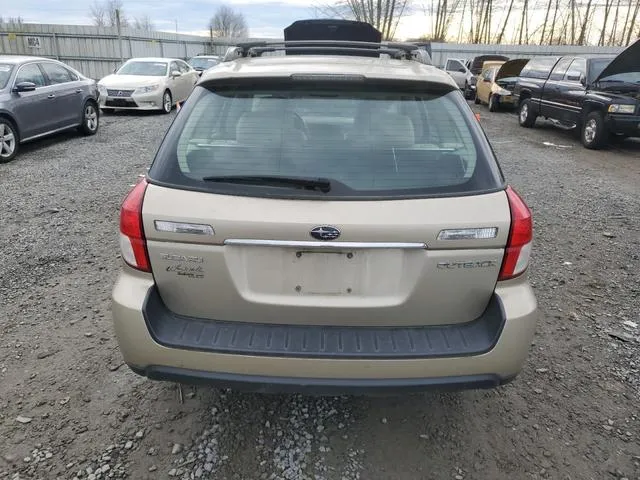 4S4BP62C787301331 2008 2008 Subaru Outback- 2-5I Limited 6