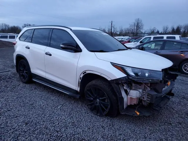 5TDJZRFH9KS980047 2019 2019 Toyota Highlander- SE 4