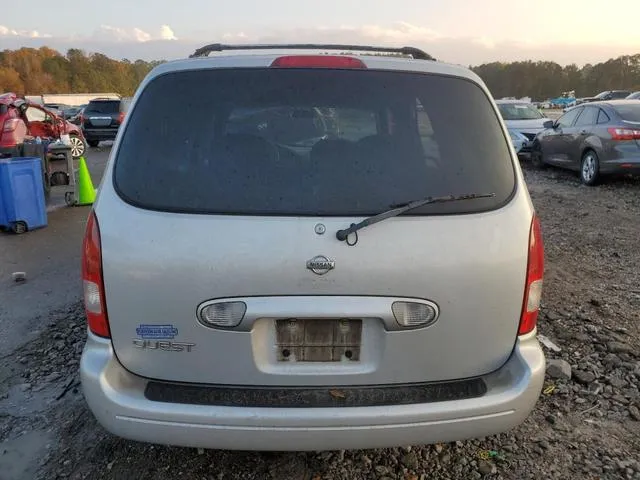 4N2ZN15T51D815576 2001 2001 Nissan Quest- Gxe 6