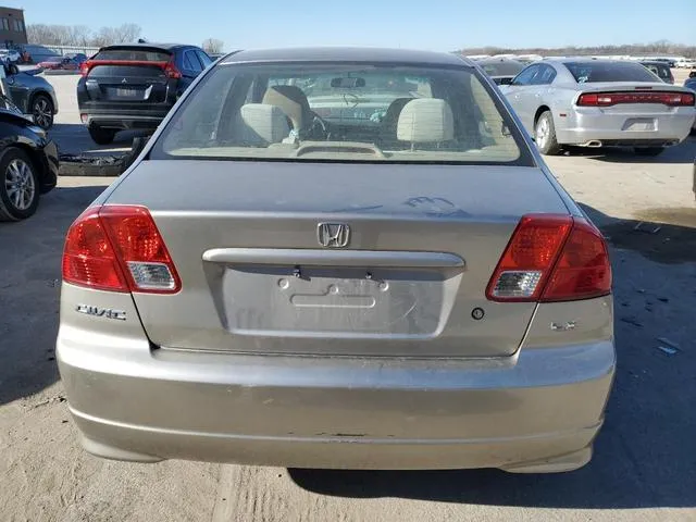 1HGES166X4L013524 2004 2004 Honda Civic- LX 6