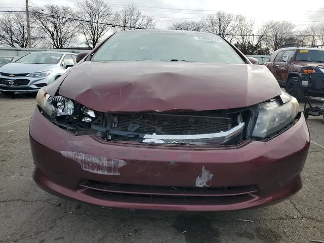 19XFB2F53CE065715 2012 2012 Honda Civic- LX 5