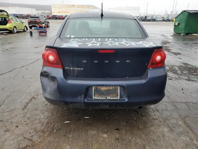 1C3CDZAB5DN729744 2013 2013 Dodge Avenger- SE 6