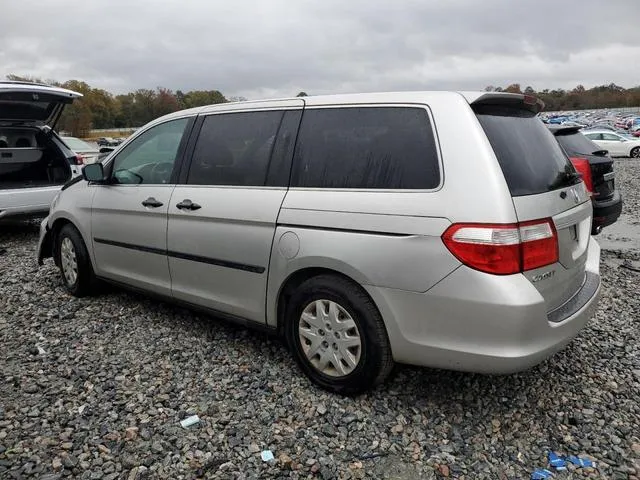 5FNRL38257B097228 2007 2007 Honda Odyssey- LX 2