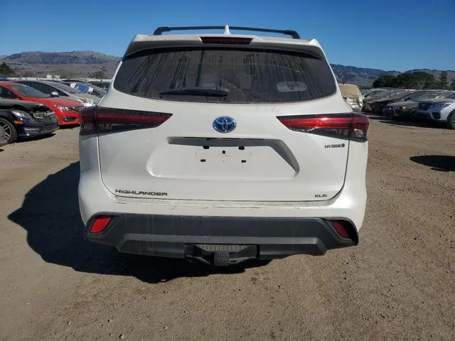 5TDHBRCH4LS506774 2020 2020 Toyota Highlander- Hybrid Xle 6