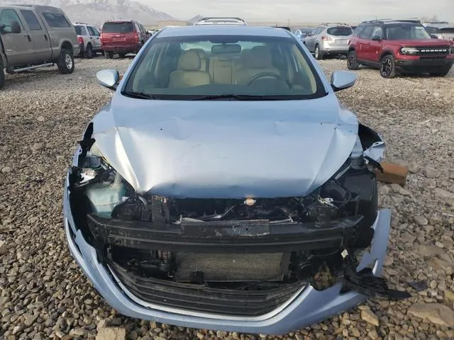 KMHDH4AE4CU187151 2012 2012 Hyundai Elantra- Gls 5