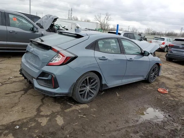 SHHFK7H44MU202477 2021 2021 Honda Civic- Sport 3