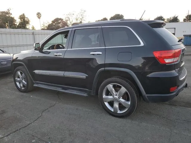 1C4RJFCT0DC522256 2013 2013 Jeep Grand Cherokee- Overland 2