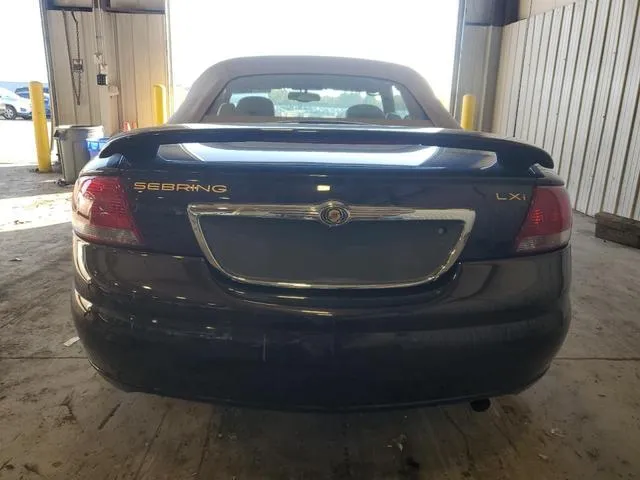 1C3EL55TX3N564490 2003 2003 Chrysler Sebring- Lxi 6