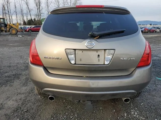 JN8AZ08W34W338969 2004 2004 Nissan Murano- SL 6