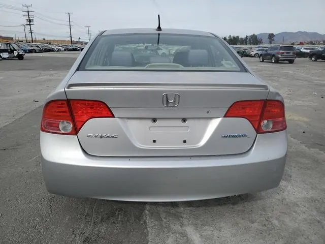 JHMFA36276S020954 2006 2006 Honda Civic- Hybrid 6