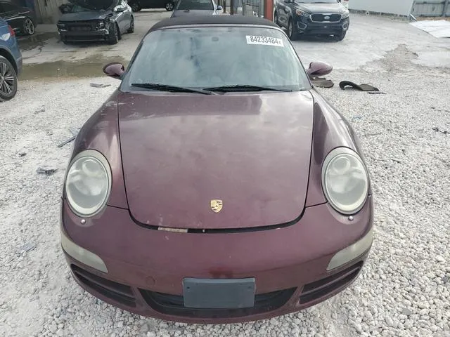 WP0CA29956S757397 2006 2006 Porsche 911- Carrera Cabriolet 5