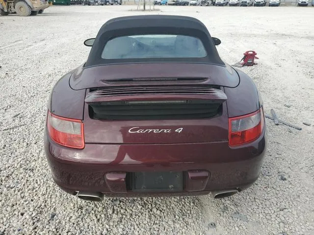 WP0CA29956S757397 2006 2006 Porsche 911- Carrera Cabriolet 6