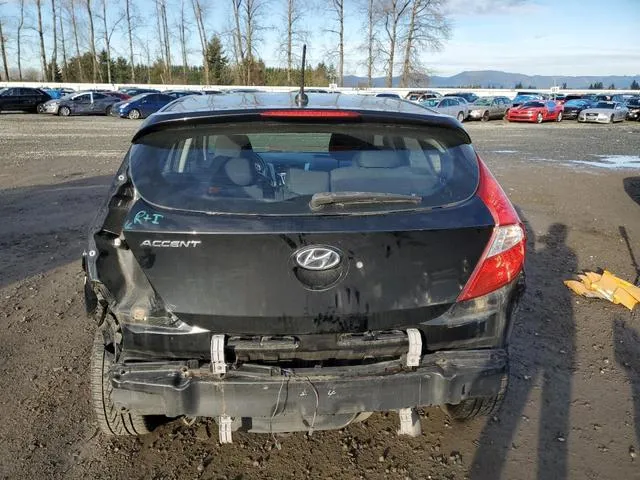 KMHCU5AE4CU024948 2012 2012 Hyundai Accent- Gls 6