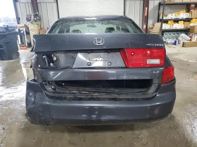 1HGCM56435A000828 2005 2005 Honda Accord- LX 6