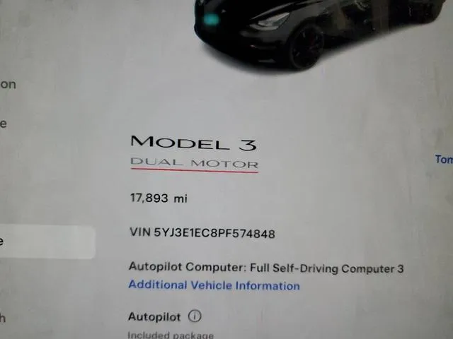 5YJ3E1EC8PF574848 2023 2023 Tesla MODEL 3 9