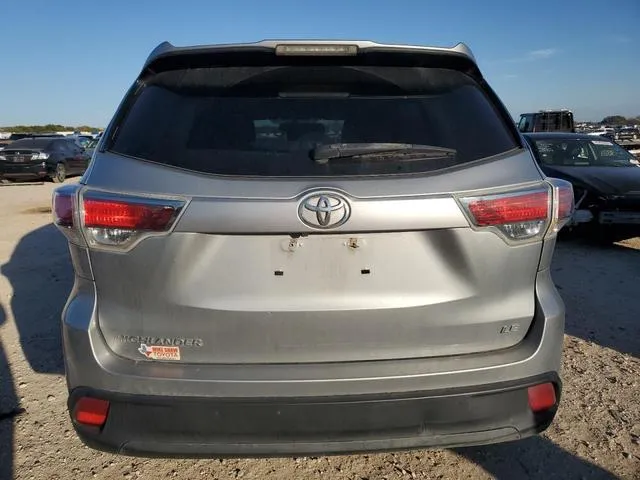 5TDZARFH8FS014496 2015 2015 Toyota Highlander- LE 6