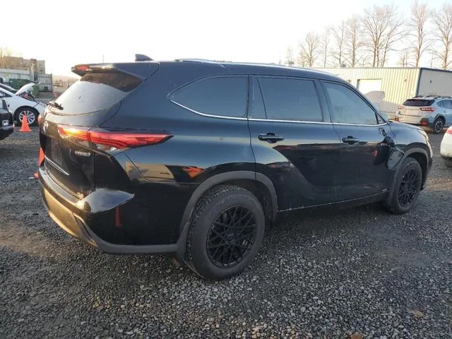 5TDHBRCH1MS516129 2021 2021 Toyota Highlander- Hybrid Xle 3