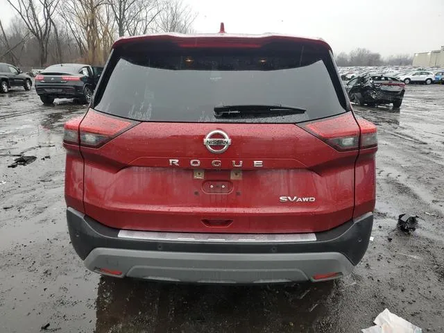 JN8AT3BB4MW213522 2021 2021 Nissan Rogue- SV 6