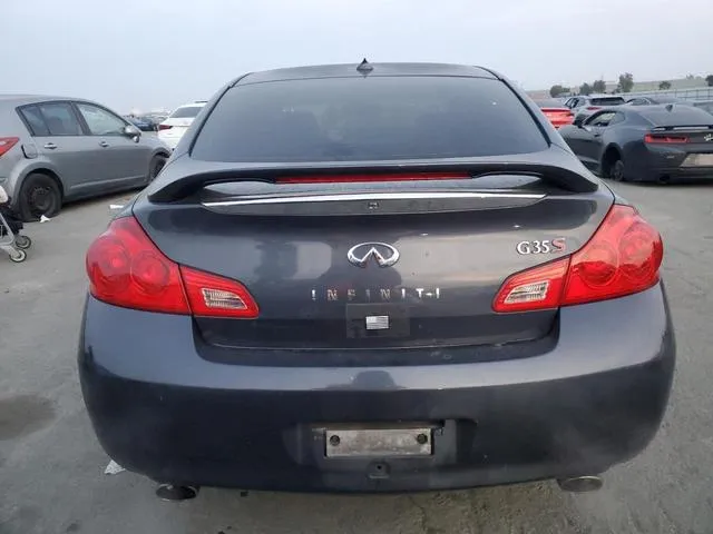 JNKBV61E48M216346 2008 2008 Infiniti G35 6