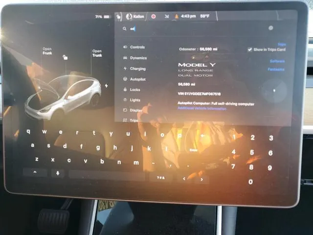 5YJYGDEE7MF067518 2021 2021 Tesla MODEL Y 9