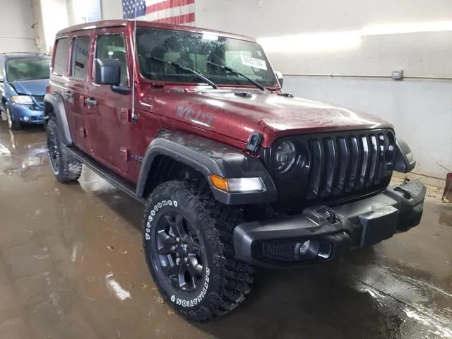 1C4HJXDN4MW630654 2021 2021 Jeep Wrangler- Sport 4