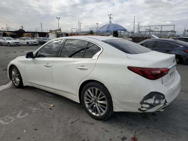 JN1EV7BP6MM705638 2021 2021 Infiniti Q50- Luxe 2