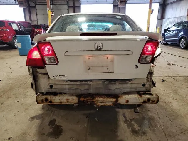 2HGES16545H581788 2005 2005 Honda Civic- LX 6