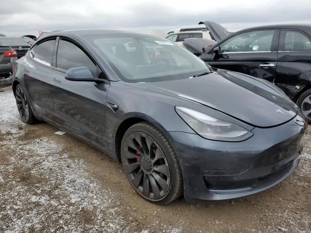 5YJ3E1EC8NF337354 2022 2022 Tesla MODEL 3 4