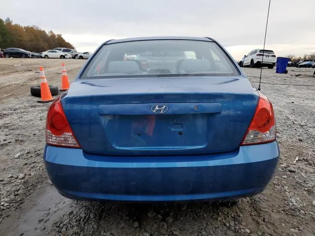 KMHDN46D86U308700 2006 2006 Hyundai Elantra- Gls 6