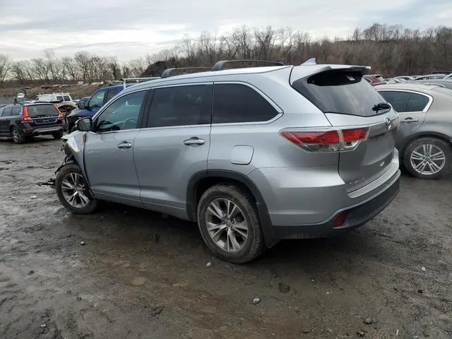 5TDJKRFH3FS207536 2015 2015 Toyota Highlander- Xle 2