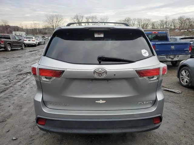 5TDJKRFH3FS207536 2015 2015 Toyota Highlander- Xle 6