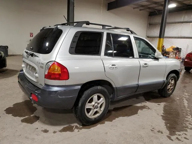 KM8SC73E34U722993 2004 2004 Hyundai Santa Fe- Gls 3