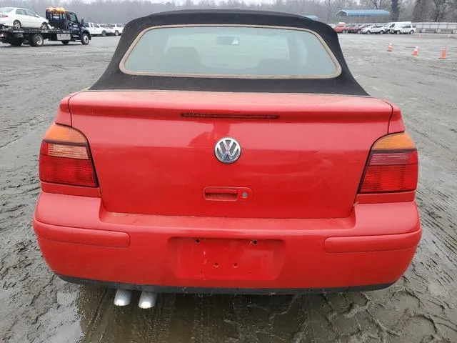 3VWCC21V71M801868 2001 2001 Volkswagen Cabriolet- Gls 6