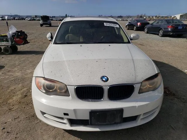 WBAUP93539VF48406 2009 2009 BMW 1 Series- 128 I 5