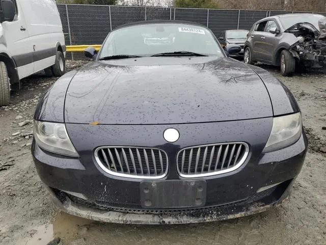 4USBU53507LX03571 2007 2007 BMW Z4- 3-0SI 5