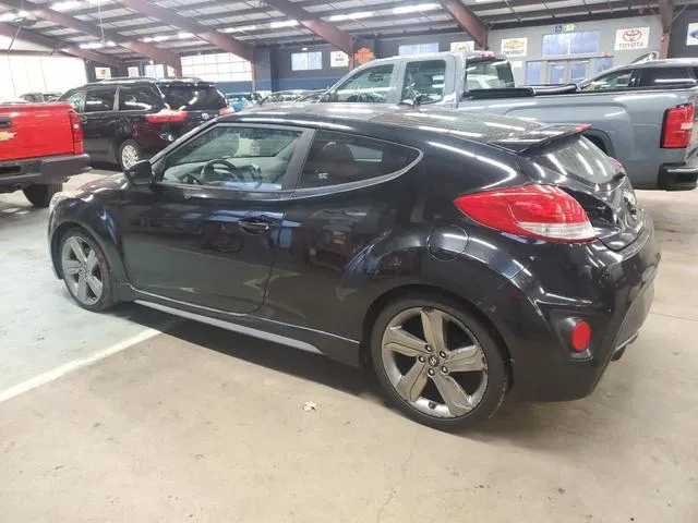 KMHTC6AE7FU233310 2015 2015 Hyundai Veloster- Turbo 2