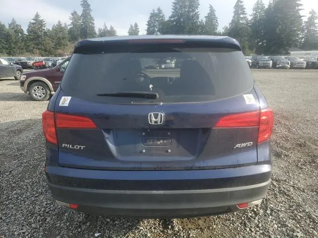 5FNYF6H59GB042523 2016 2016 Honda Pilot- Exl 6