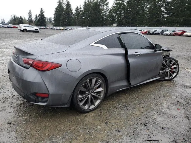 JN1FV7ELXKM440426 2019 2019 Infiniti Q60- Red Sport 400 3